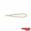 Extreme Max Extreme Max 3006.2123 BoatTector Double Braid Nylon Dock Line - 1/2" x 25', White & Gold 3006.2123